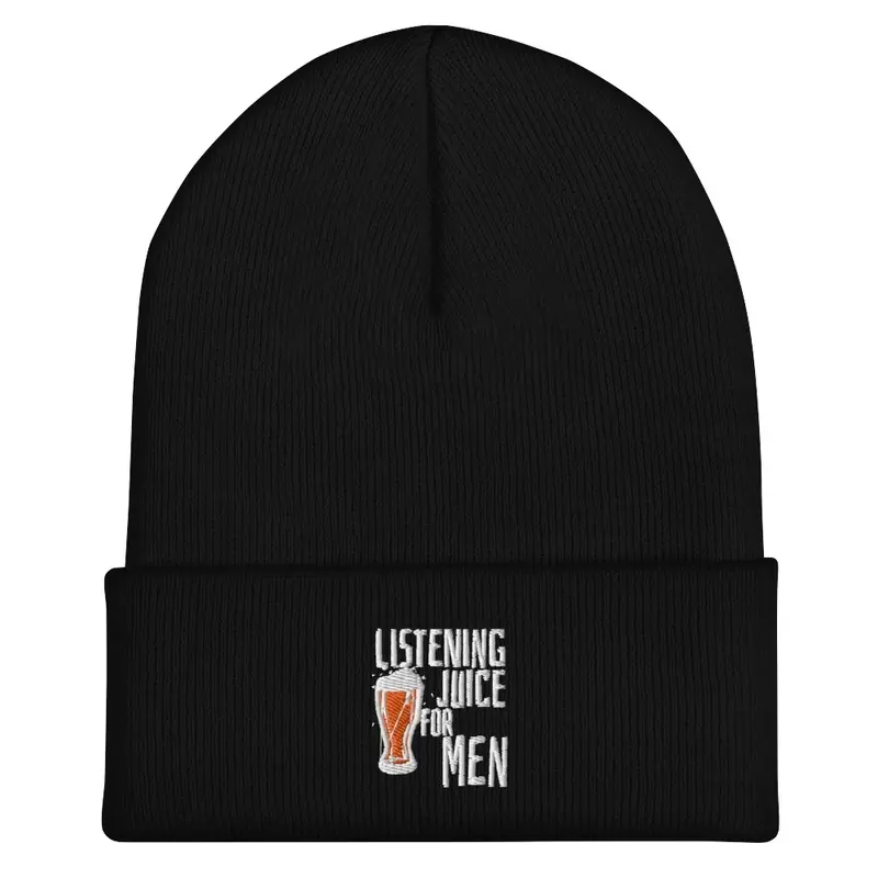 Listening juice for men beanie