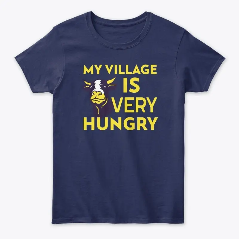 My Village Cow Is Very Hungry